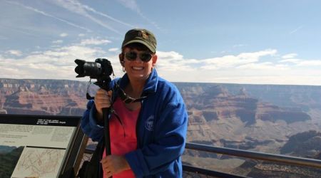 lisa at Grand Canyon